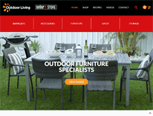 Tablet Screenshot of outdoor-living.com.au